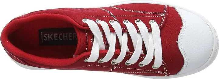 SKECHERS Women's Roadies-True Roots Sneaker Women's Shoes Black : 6 medium, Synthetic - Image 8