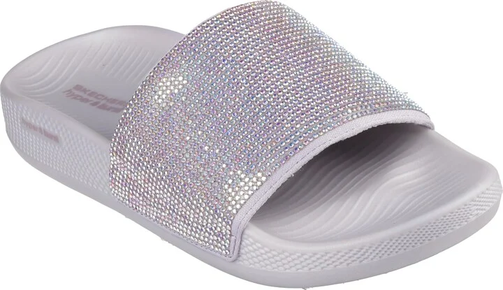 Skechers Women's Single Band Slide Sandal
