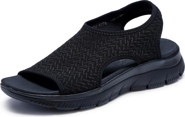 Skechers Women's Summits-Outta HERE Sport Sandal