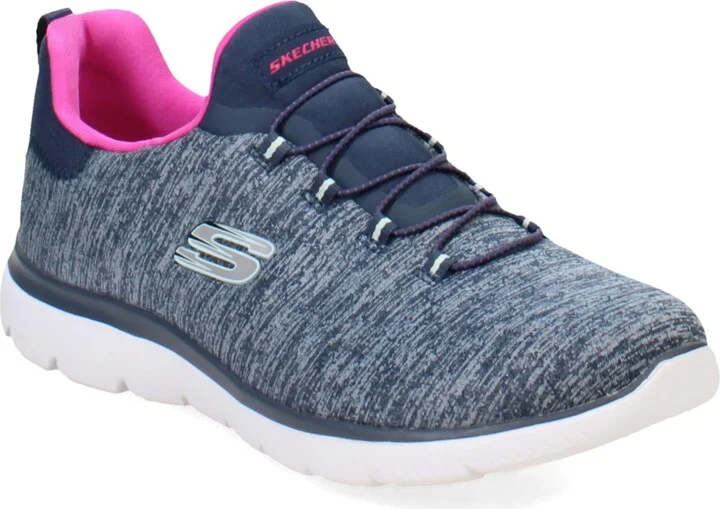 Grey Navy Pink