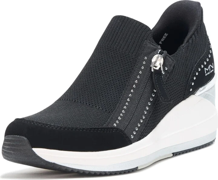 Skechers Women's The Triple Wedge-Krissie Hands Free Slip-ins Sneaker