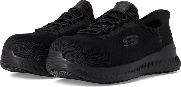 SKECHERS Women's Tilido-Ombray Comp Toe Sneaker