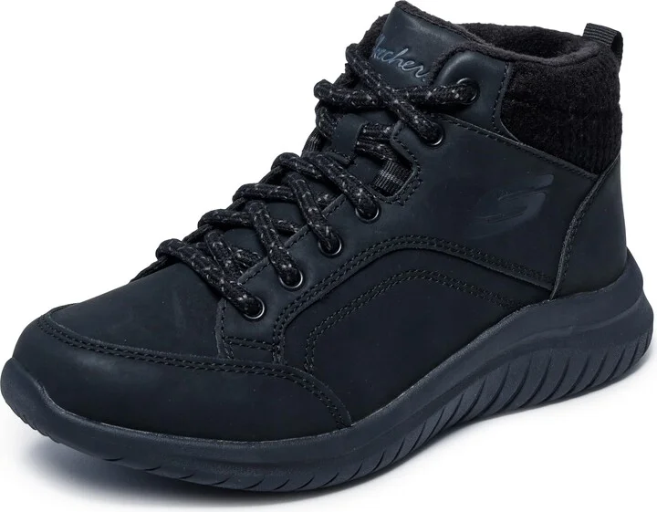 Skechers Women's Ultra Flex 2.0-Casual Mix Fashion Boot
