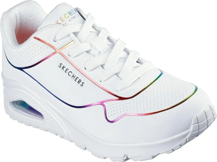 SKECHERS Women's UNO-Electric Lines Sneaker