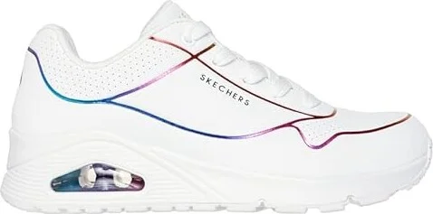 SKECHERS Women's UNO-Electric Lines Sneaker