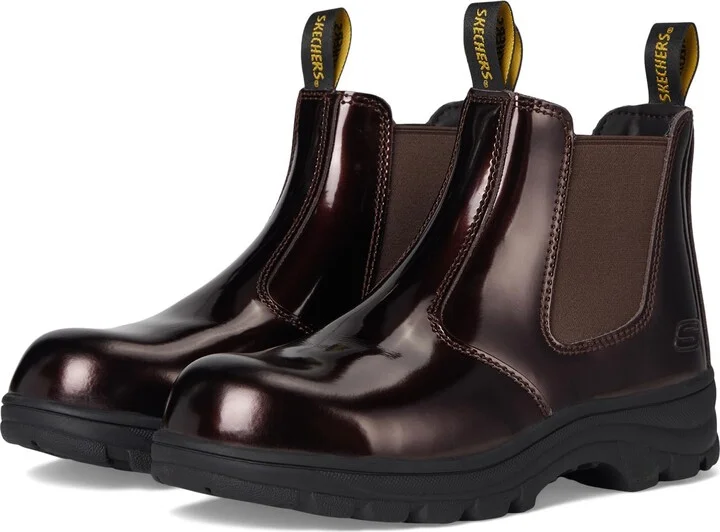 SKECHERS Women's Workshire Comp Toe-Sohlei Industrial Shoe