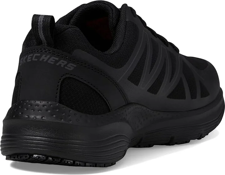 SKECHERS Work Arch Fit SR - Axtell Men's Shoes Black : 7.5 D - Medium, Synthetic/Textile - Image 4