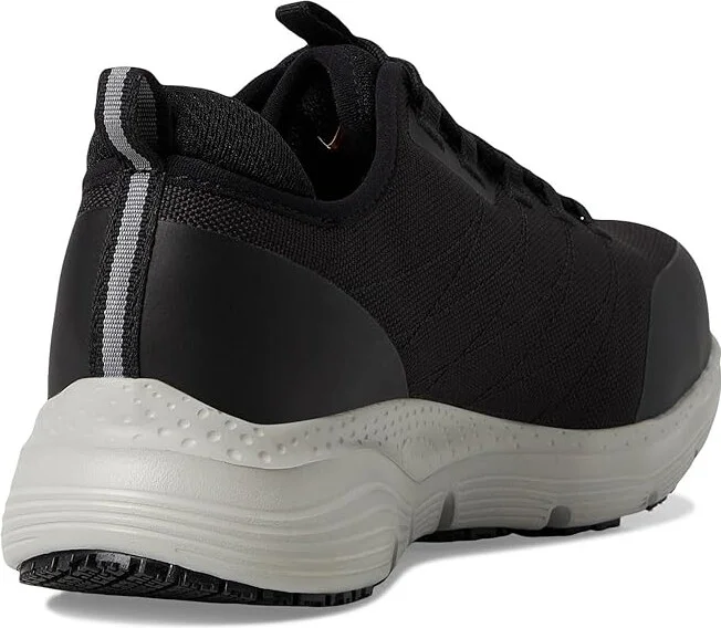 SKECHERS Work Arch Fit SR Composite Toe Women's Shoes Black/Gray : 5 B - Medium, Textile/Synthetic - Image 4