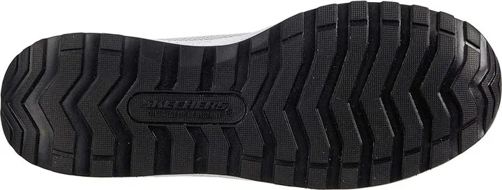 SKECHERS Work Bulkin - Balran Comp Toe Women's Shoes Gray/Black : 8 B - Medium, Textile - Image 3