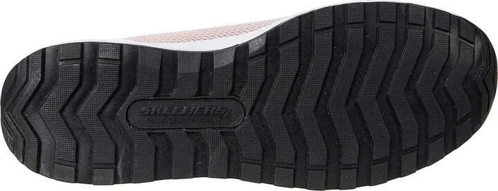 SKECHERS Work Bulkin - Balran Comp Toe Women's Shoes Pink : 7.5 B - Medium, Textile - Image 3