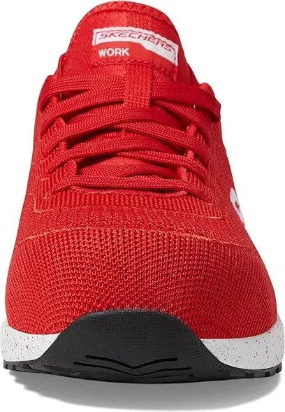 SKECHERS Work Bulkin - Balran Comp Toe Women's Shoes Red : 7.5 B - Medium, Textile - Image 5