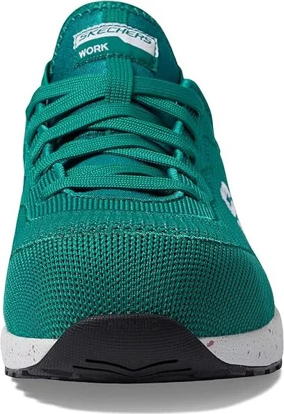 SKECHERS Work Bulkin - Balran Comp Toe Women's Shoes Teal : 7 B - Medium, Textile - Image 5