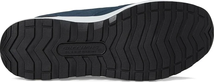 SKECHERS Work Bulklin - Atlis Comp Toe Men's Work Boots Blue : 11 D - Medium, Leather - Image 3