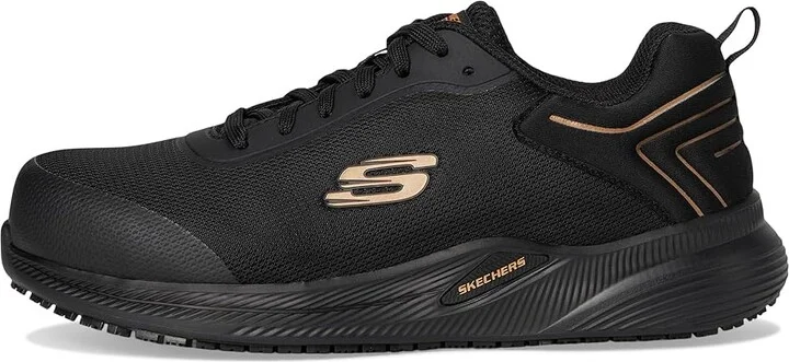 SKECHERS Work Carbix - Nia Comp Toe Women's Work Boots Gold : 6 M, Textile - Image 6