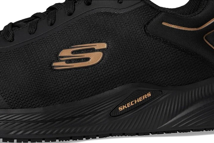 SKECHERS Work Carbix - Nia Comp Toe Women's Work Boots Gold : 6 M, Textile - Image 7