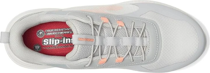SKECHERS Work Carbix - Yunia Carbon Nano Comp Toe Women's Walking Shoes Grey : 8.5 M, Synthetic/Textile - Image 2