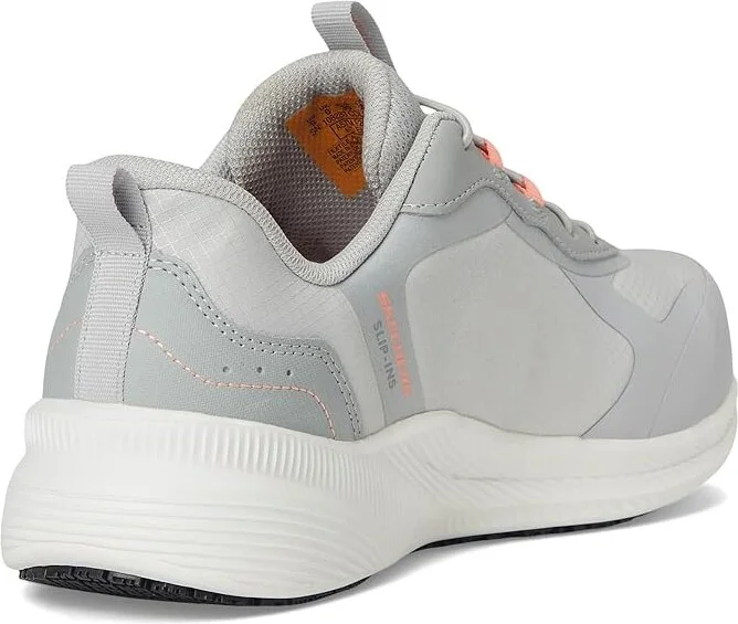 SKECHERS Work Carbix - Yunia Carbon Nano Comp Toe Women's Walking Shoes Grey : 8.5 M, Synthetic/Textile - Image 4