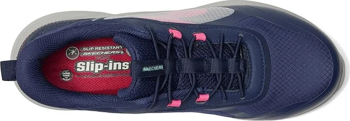 SKECHERS Work Carbix - Yunia Carbon Nano Comp Toe Women's Walking Shoes Navy : 6 M, Synthetic/Textile - Image 2