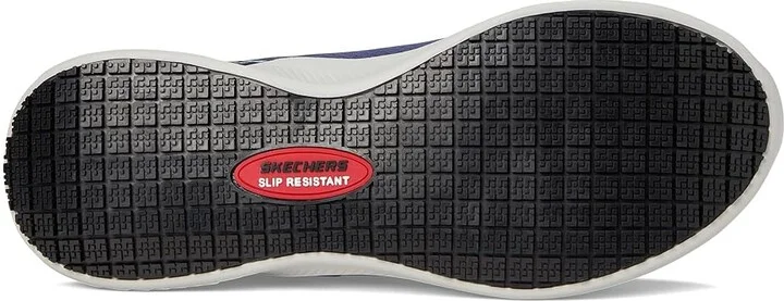 SKECHERS Work Carbix - Yunia Carbon Nano Comp Toe Women's Walking Shoes Navy : 6 M, Synthetic/Textile - Image 3