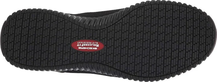 SKECHERS Work Cessnock Men's Shoes Black : 7 D - Medium, Textile - Image 4