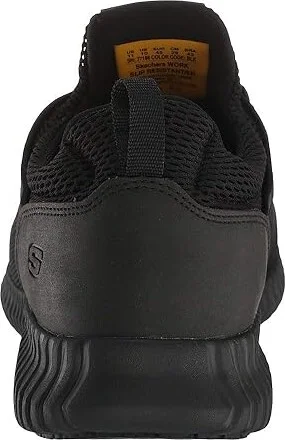 SKECHERS Work Cessnock Men's Shoes Black : 7 D - Medium, Textile - Image 5