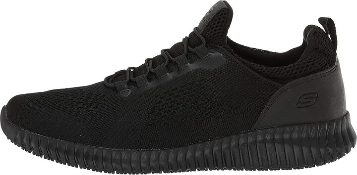 SKECHERS Work Cessnock Men's Shoes Black : 7 D - Medium, Textile - Image 7