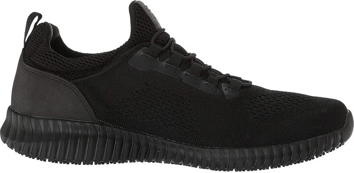 SKECHERS Work Cessnock Men's Shoes Black : 7 D - Medium, Textile - Image 8