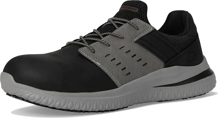 SKECHERS Work Delson 3.0 SR - Tyoll Comp Toe Men's Work Boots Black : 13 D - Medium - Image 5