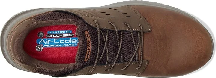 SKECHERS Work Delson 3.0 SR - Tyoll Comp Toe Men's Work Boots Brown : 13 D - Medium - Image 2