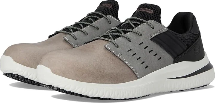 SKECHERS Work Delson 3.0 SR - Tyoll Comp Toe Men's Work Boots Grey : 10.5 D - Medium