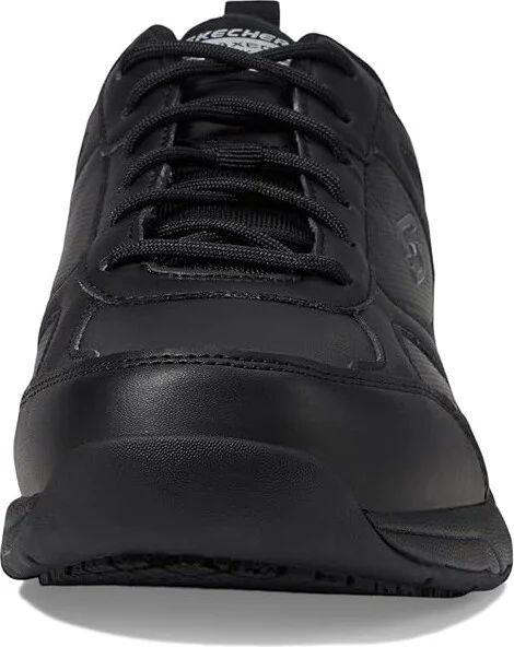 SKECHERS Work Dighton Men's Shoes Black Synthetic/Leather : 7 D - Medium - Image 6