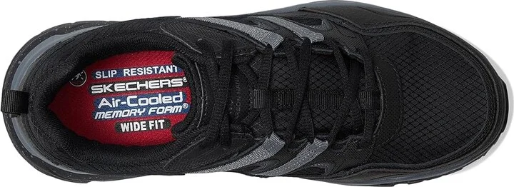 SKECHERS Work D'Lux Journey Comp Toe Men's Work Boots Black/Grey : 12 D - Medium, Synthetic - Image 2
