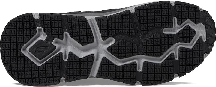 SKECHERS Work D'Lux Journey Comp Toe Men's Work Boots Charcoal/Red : 10 D - Medium, Synthetic - Image 3