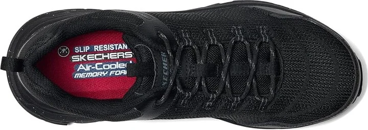 SKECHERS Work D'Lux Journey SR - Nixxy Carbon Nano Comp Toe Women's Work Boots Black : 9.5 M, Textile - Image 2