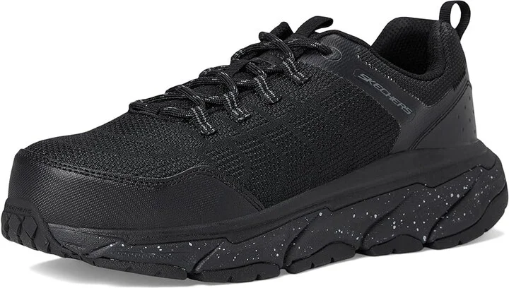 SKECHERS Work D'Lux Journey SR - Nixxy Carbon Nano Comp Toe Women's Work Boots Black : 9.5 M, Textile - Image 5