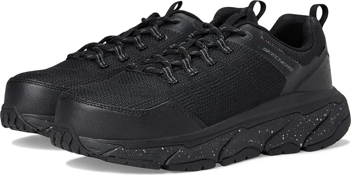 SKECHERS Work D'Lux Journey SR - Nixxy Carbon Nano Comp Toe Women's Work Boots Black : 9.5 M, Textile