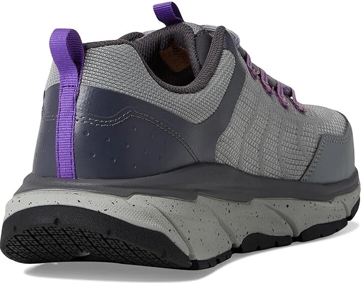 SKECHERS Work D'Lux Journey SR - Nixxy Carbon Nano Comp Toe Women's Work Boots Charcoal Purple : 6 M, Textile - Image 4