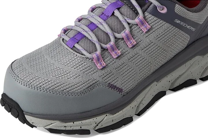 SKECHERS Work D'Lux Journey SR - Nixxy Carbon Nano Comp Toe Women's Work Boots Charcoal Purple : 6 M, Textile - Image 7