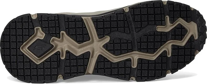 SKECHERS Work D'Lux Journey SR - Terrain - Guard Comp Toe Men's Work Boots Beige : 11 D - Medium, Leather/Rubber - Image 3