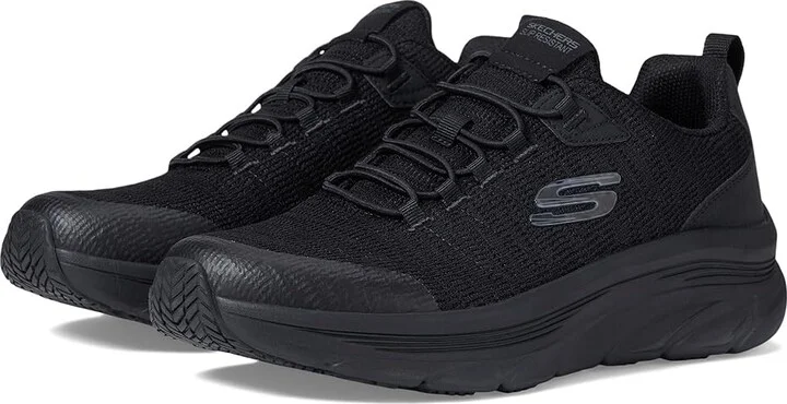 SKECHERS Work D'lux Walker SR - Luxir Men's Shoes Black : 7 D - Medium