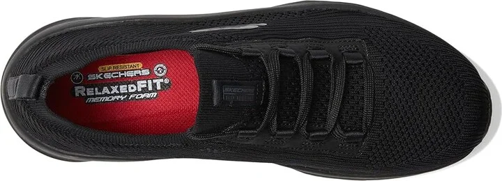 SKECHERS Work D'lux Walker SR - Ozema Women's Shoes Black : 5 B - Medium, Textile - Image 2
