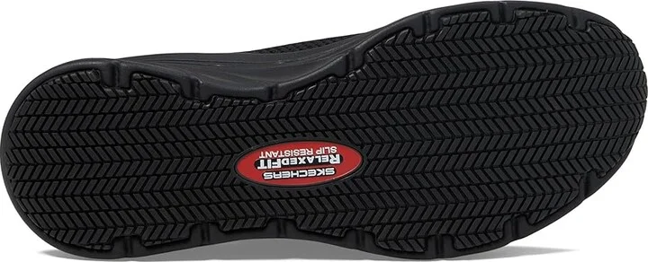 SKECHERS Work D'lux Walker SR - Ozema Women's Shoes Black : 5 B - Medium, Textile - Image 3