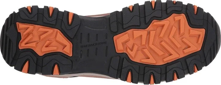 SKECHERS Work Greetah Comp Toe Men's Shoes Brown/Black : 10 D - Medium, Suede - Image 4