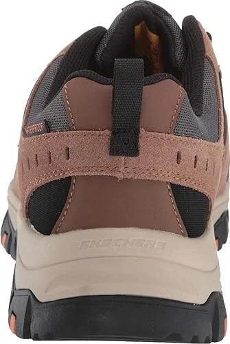 SKECHERS Work Greetah Comp Toe Men's Shoes Brown/Black : 10 D - Medium, Suede - Image 5