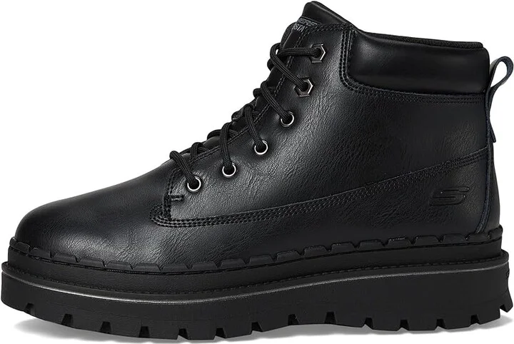 SKECHERS Work Jammers SR Women's Work Lace-up Boots Black : 9 M, Leather - Image 6