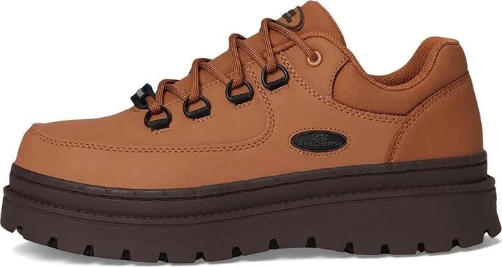 SKECHERS Work Jammers - Tepin Comp Toe Women's Work Boots Chestnut : 8 M, Leather - Image 6