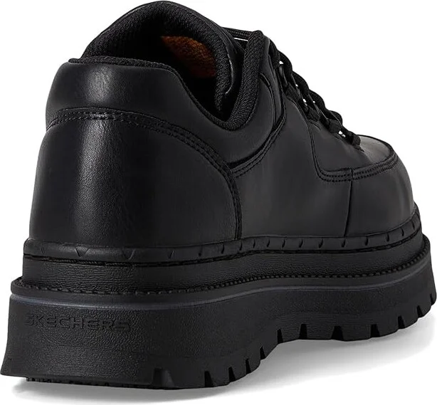SKECHERS Work Jammers - Tepin Comp Toe Women's Work Boots Chestnut : 8 M, Leather - Image 10