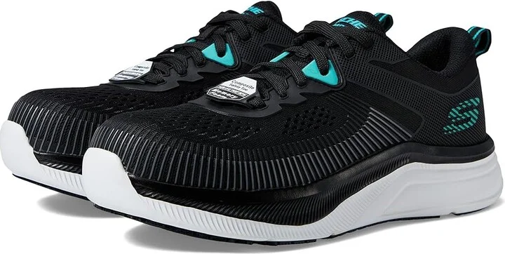 SKECHERS Work Jevion Comp Toe Men's Shoes Black : 10 D - Medium, Leather/Synthetic