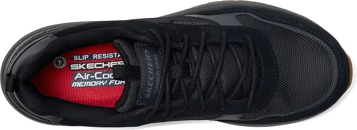 SKECHERS Work Joggernaut Comp Toe Men's Work Boots Black : 8 D - Medium, Leather/Synthetic/Textile - Image 2