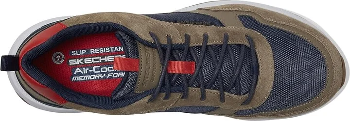 SKECHERS Work Joggernaut Comp Toe Men's Work Boots Blue : 11 D - Medium, Leather/Synthetic/Textile - Image 2